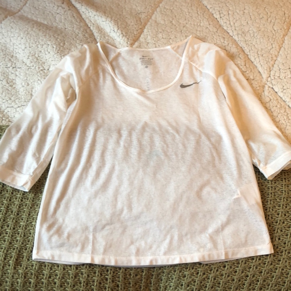 See through Nike dri fit shirt